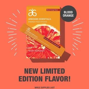 NEW limited edition Blood Orange Fizz Sticks
